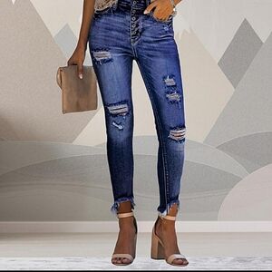SKINNY HIGH RISE JEANS